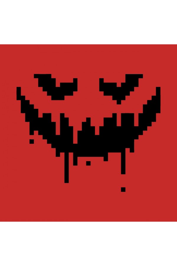  Худи, свитшот или футболка с принтом 8-битный монстр